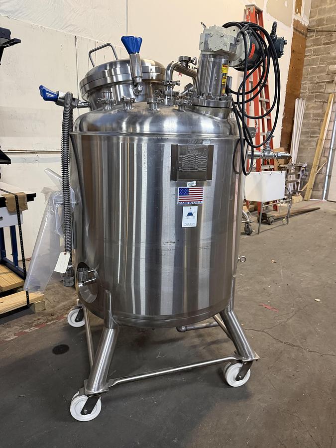 Used Precision Stainless 600L Jacketed Mixing Tank