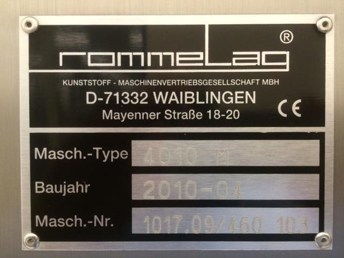 Used Rommelag 4010M/460 Blow-Fill-Seal Machine