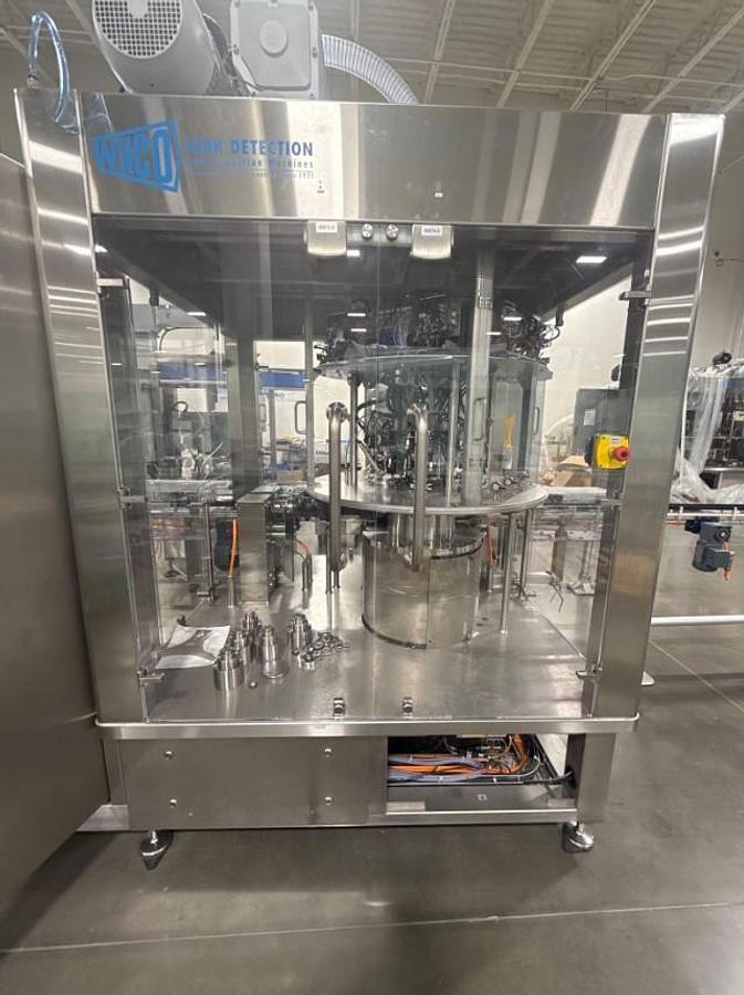 Used Wilco Model WR8 MC/LFC High-Speed Rotary Leak Testing System 