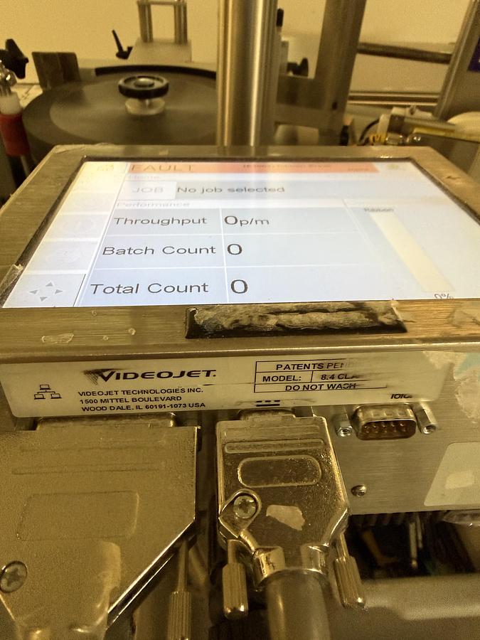 Used Vial Labeling Line