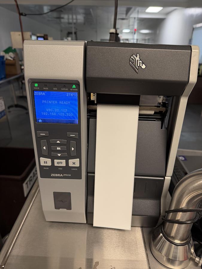 Used Vial Labeling Line