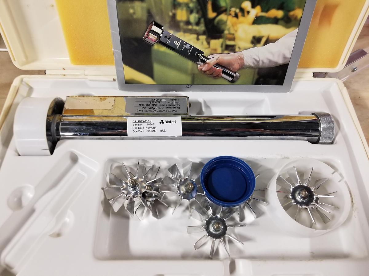 Used AIR SAMPLERS (lot of two)