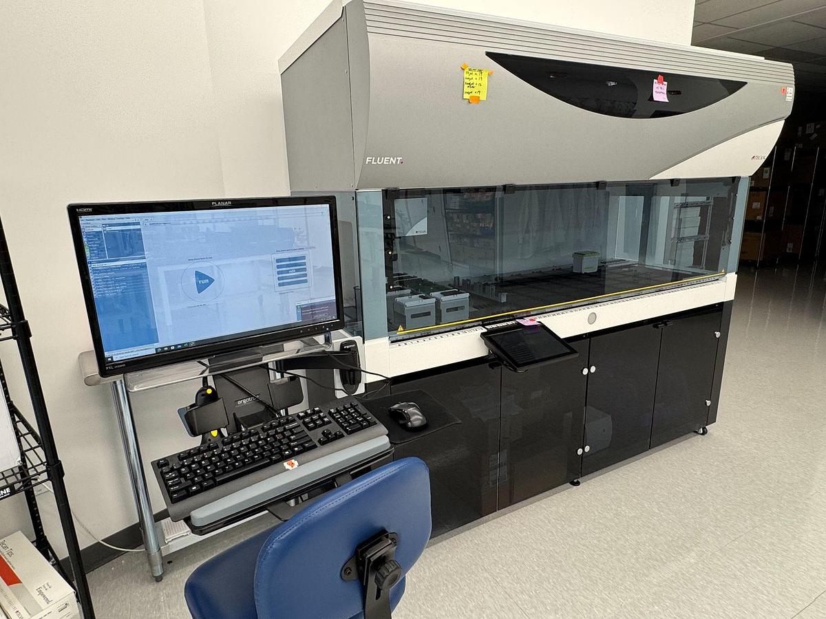 Used Tecan Fluent 1080 Automated Liquid Handler