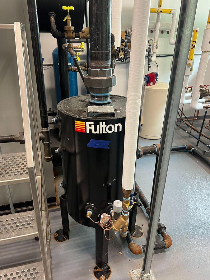 Used Fulton 50 HP Steam Boiler