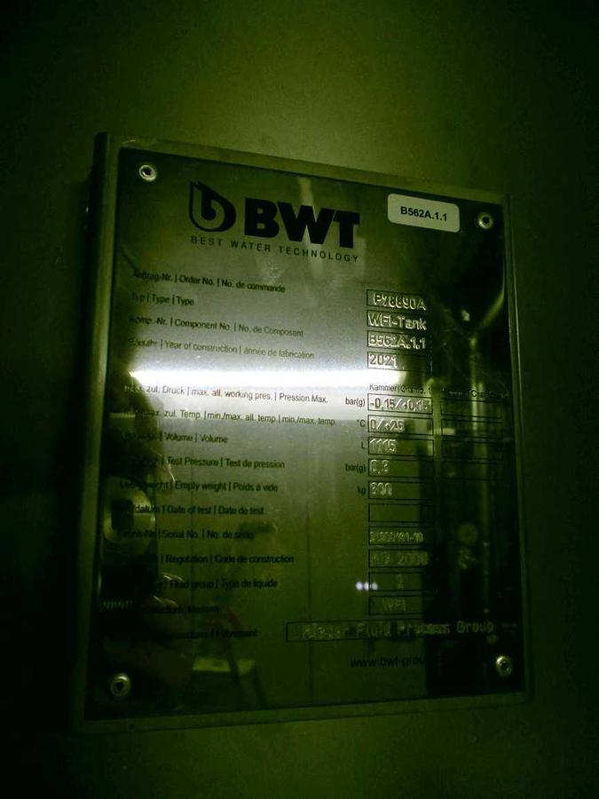 Used BWT LoopoLine WFI System