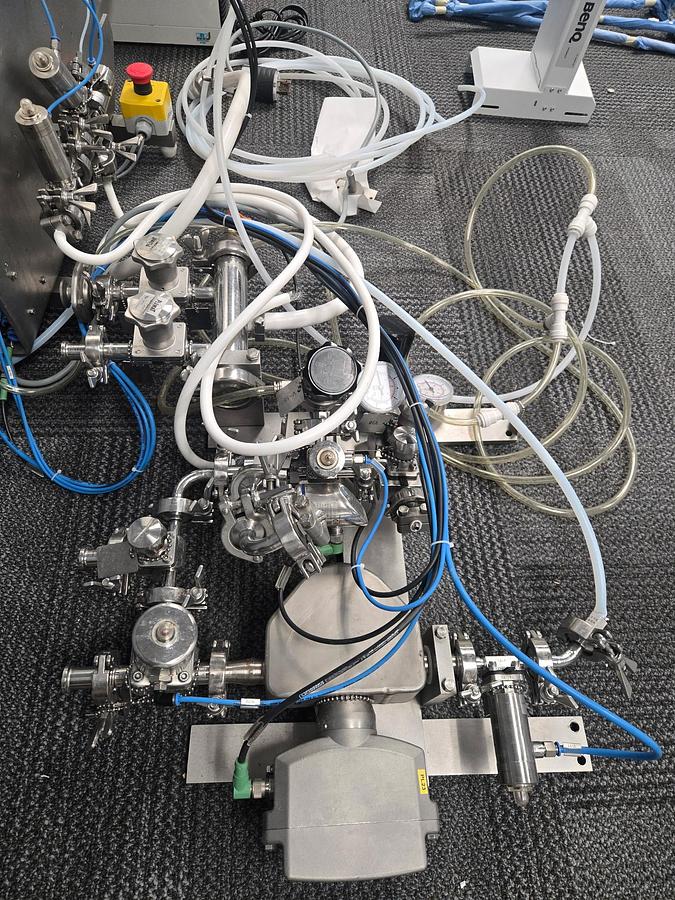 Used Plumat Plumatex BFM 007 IV Bag Filling & Sealing Machine