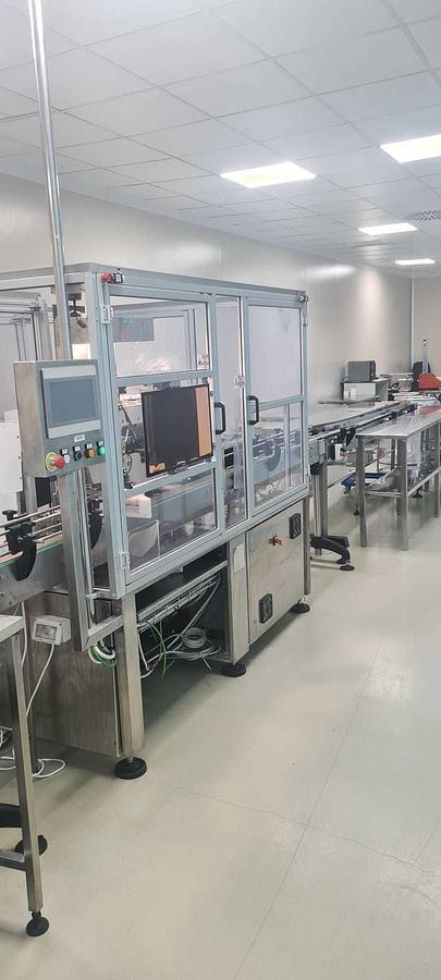 Used Glass Bottle Filling, Capping, & Terminal Sterilization Line for LVP