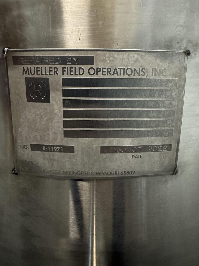 Used ABEC 200 Liter Jacketed Stainless Steel Mixing Tank