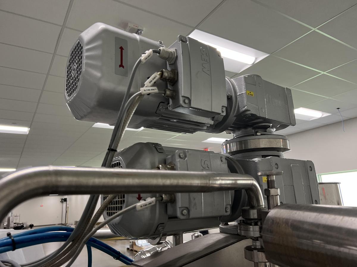 Used Romaco FrymaKoruma Dinex 200 Vacuum Mixer