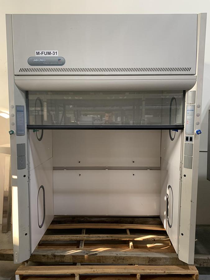 Used Labconco 6' Walk-in Fume Hood
