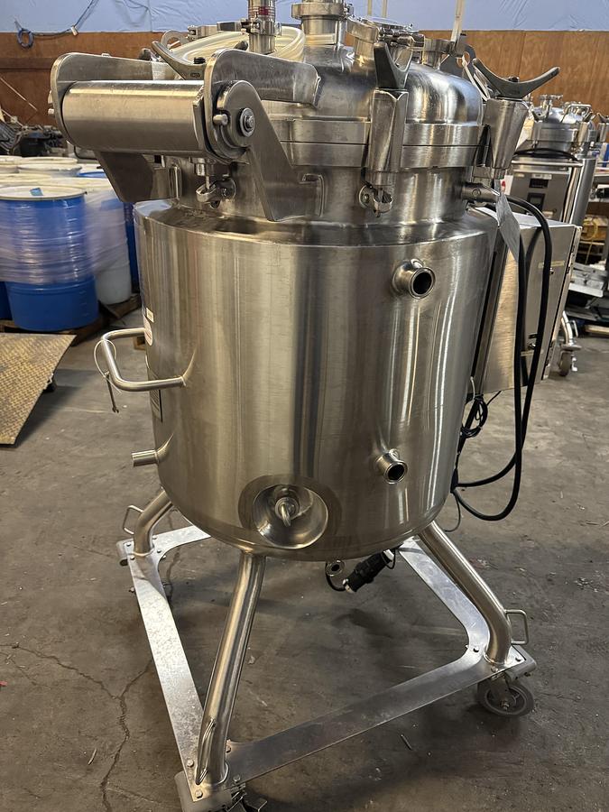 Used ABEC 200 Liter Jacketed Stainless Steel Mixing Tank