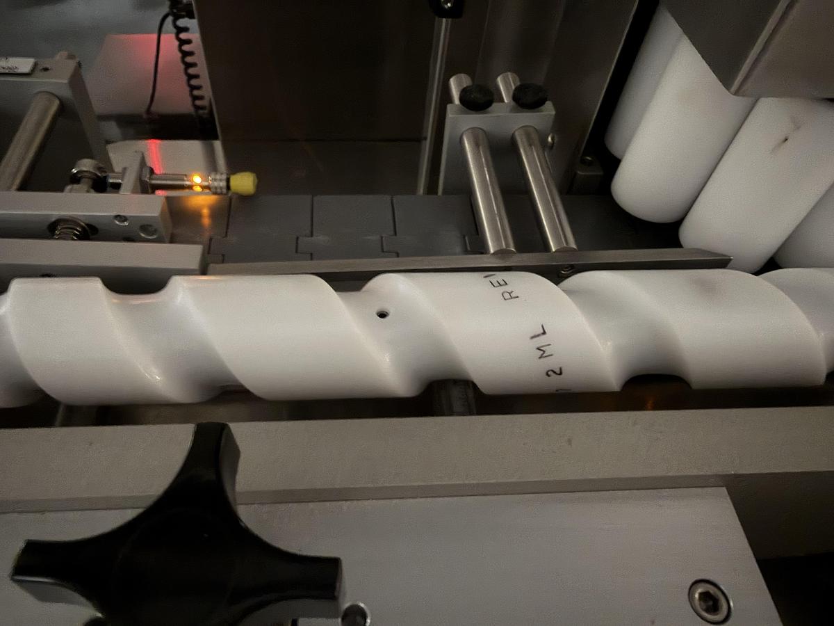 Used Vial Labeling Line