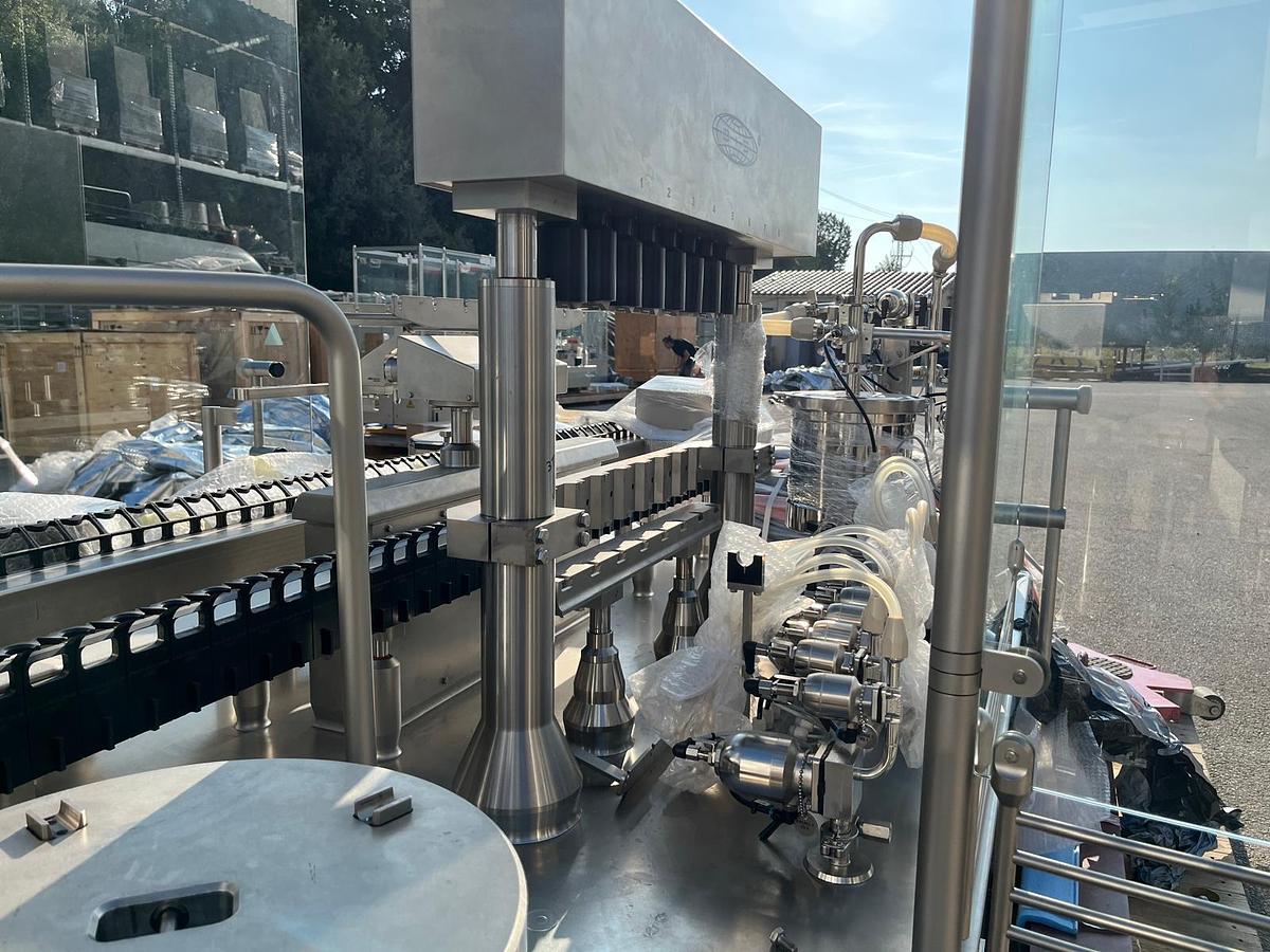 Used Bausch & Stroebel Filling-Stoppering-Trayloading Vial Line - up to 400/min