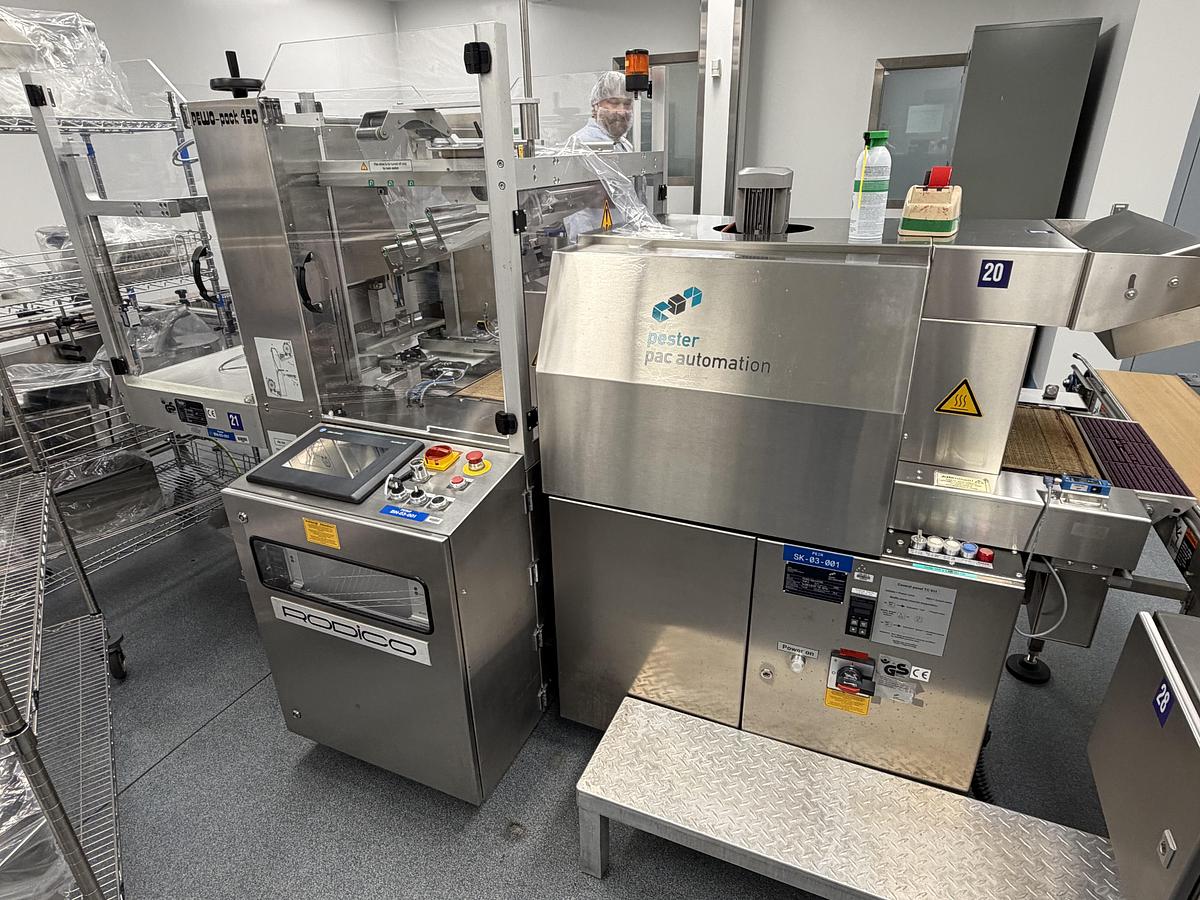 Used NJM Tablet/Capsule Automated Bottling Line