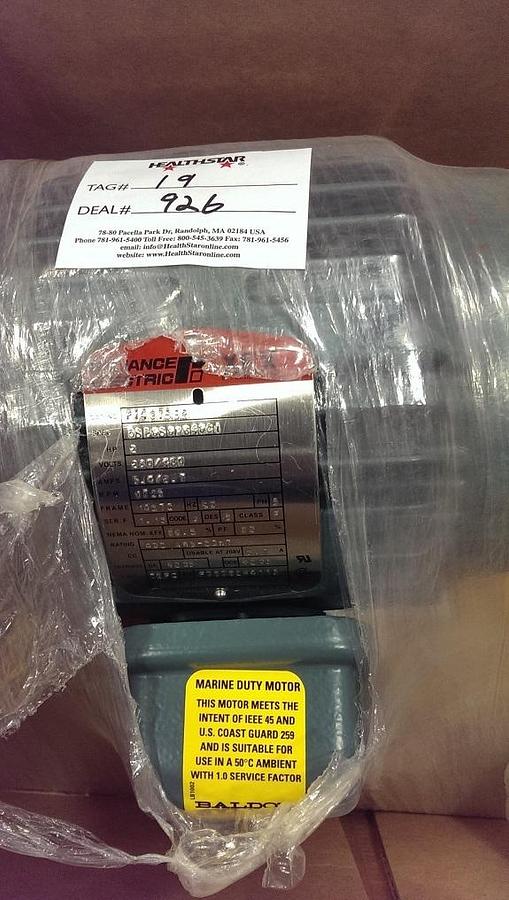 Used Reliance Electric Motor (NEVER USED)