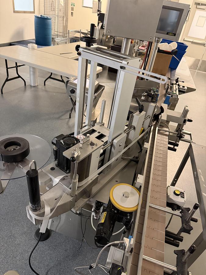 Used Vial Labeling Line