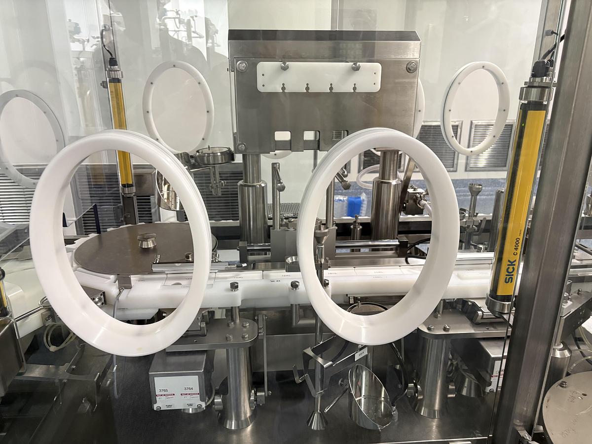 Used Bosch Vial Filling & Sealing Line