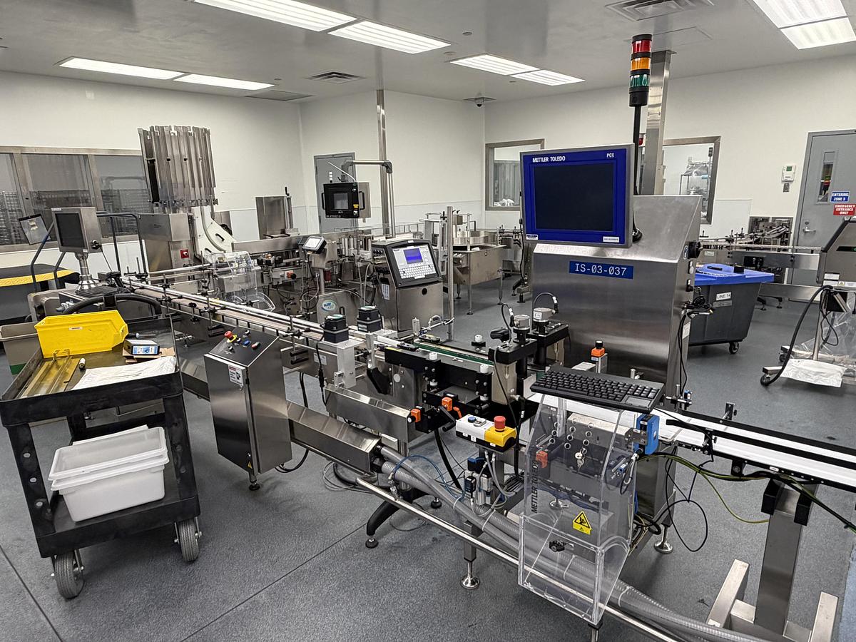Used NJM Tablet/Capsule Automated Bottling Line