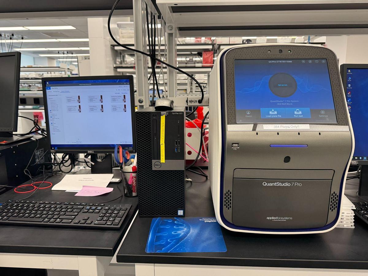 Used Thermo ABI QuantStudio 7 Pro Real - Time PCR System