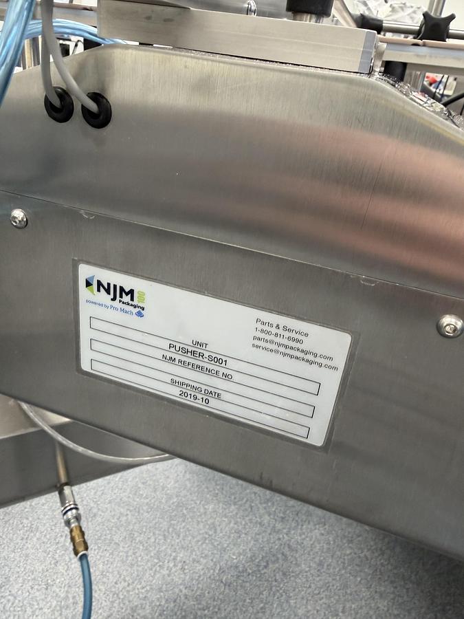 Used NJM Tablet/Capsule Automated Bottling Line