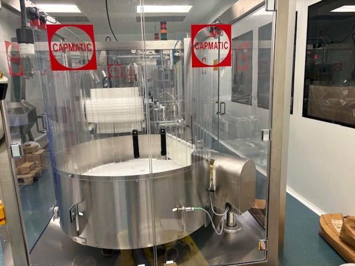 Used Capmatic Monoblock Filling & Capping Line