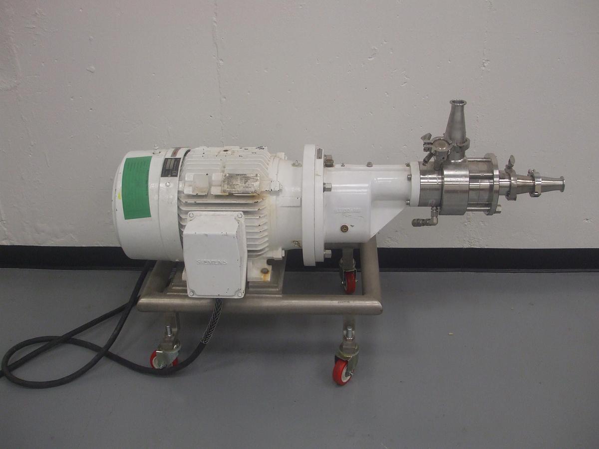 Used IKA Dispax Reactor, Inline Disperser