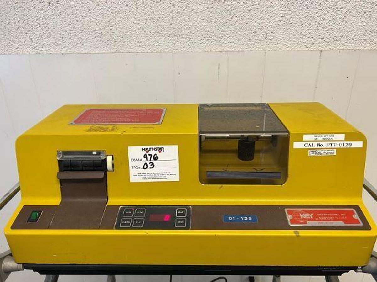 Used Key International HT-500 Tablet Hardness Tester