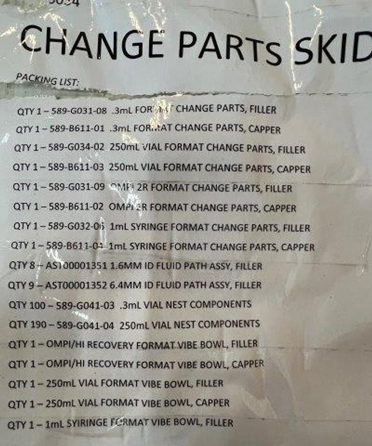 Used Unused AST GENiSYS R20 Multi-Format Aseptic Filling & Closing System