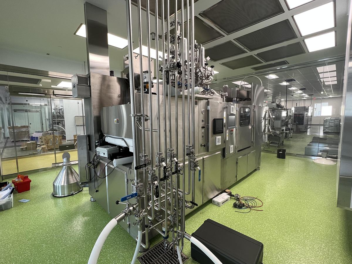 Used Weiler 640 Blow-Fill-Seal Machine for 1.5mL Vials