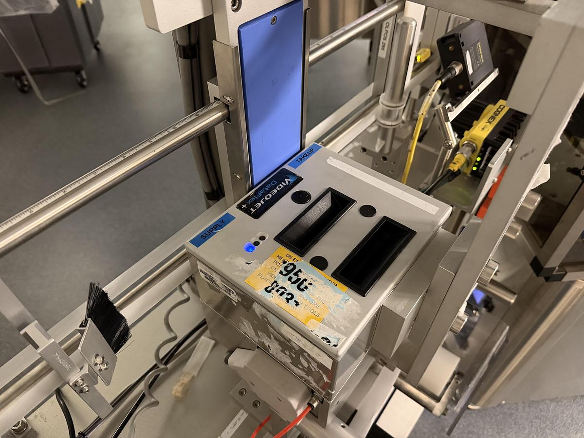 Used Vial Labeling Line