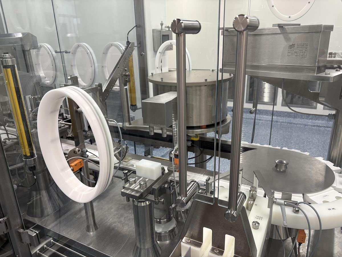 Used Bosch Vial Filling & Sealing Line