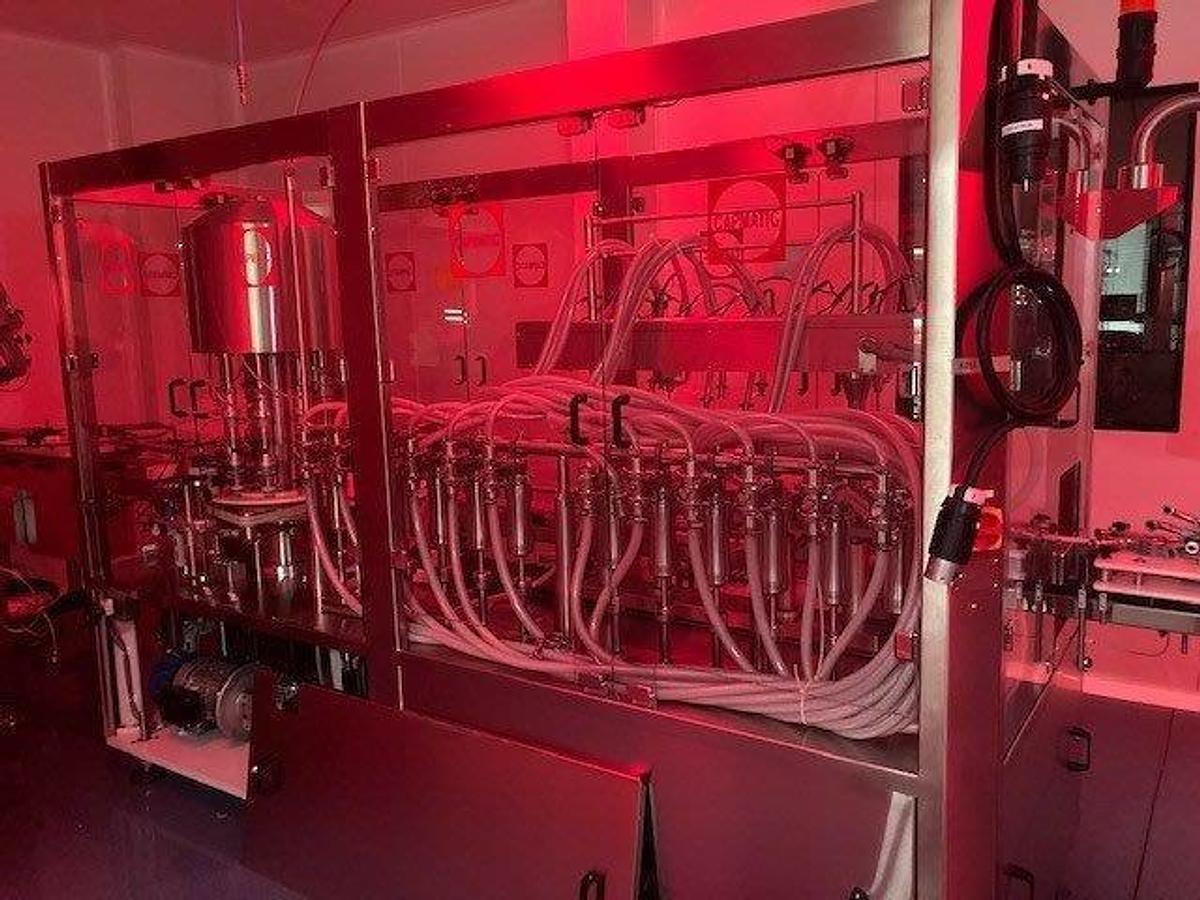 Used Capmatic Monoblock Bottle Filling & Capping Machine