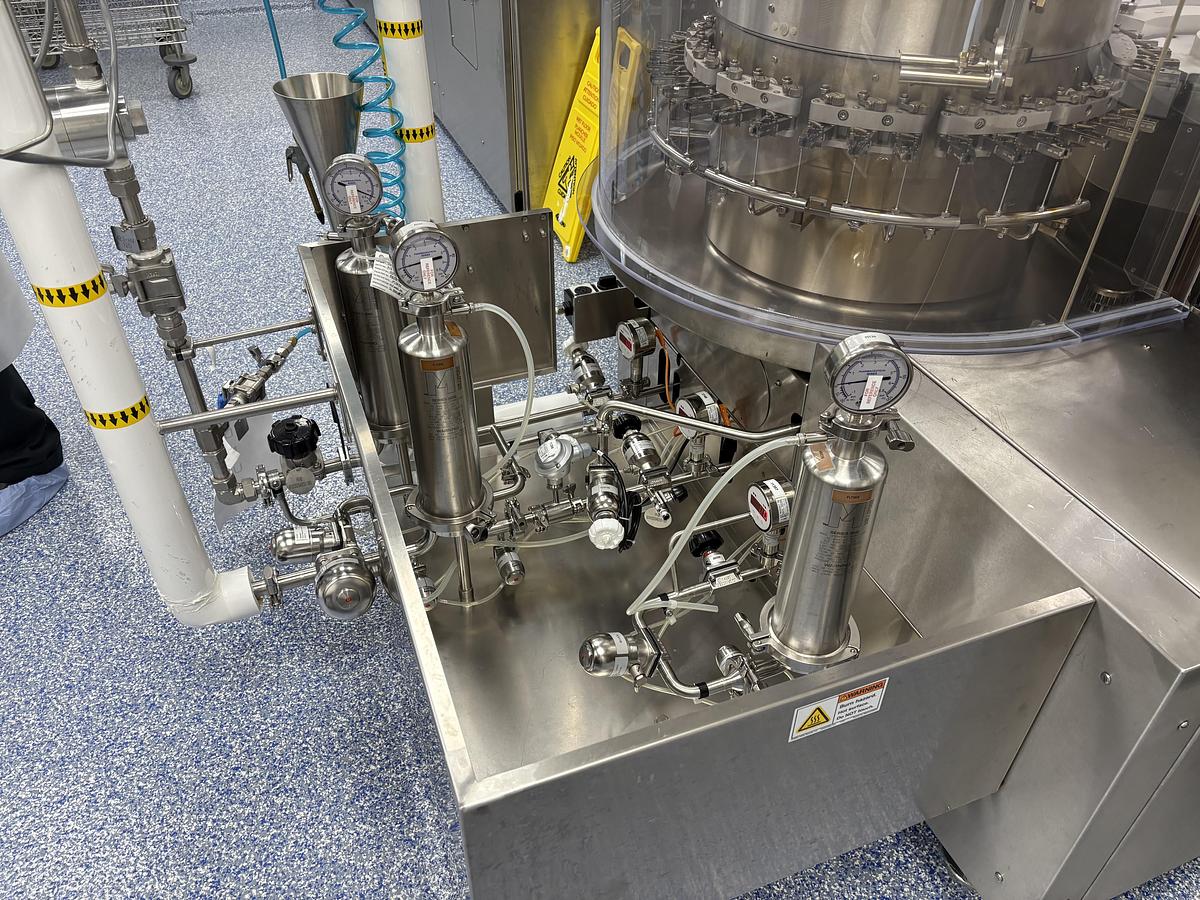 Used Bosch Vial Filling & Sealing Line