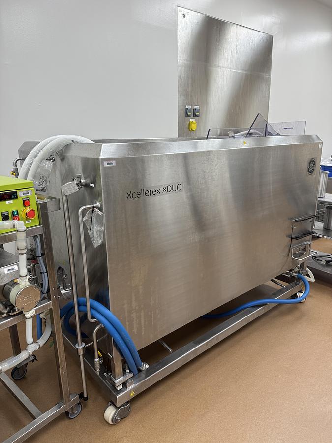 Used Xcellerex XDUO 2,500L Jacketed Single Use Mixer
