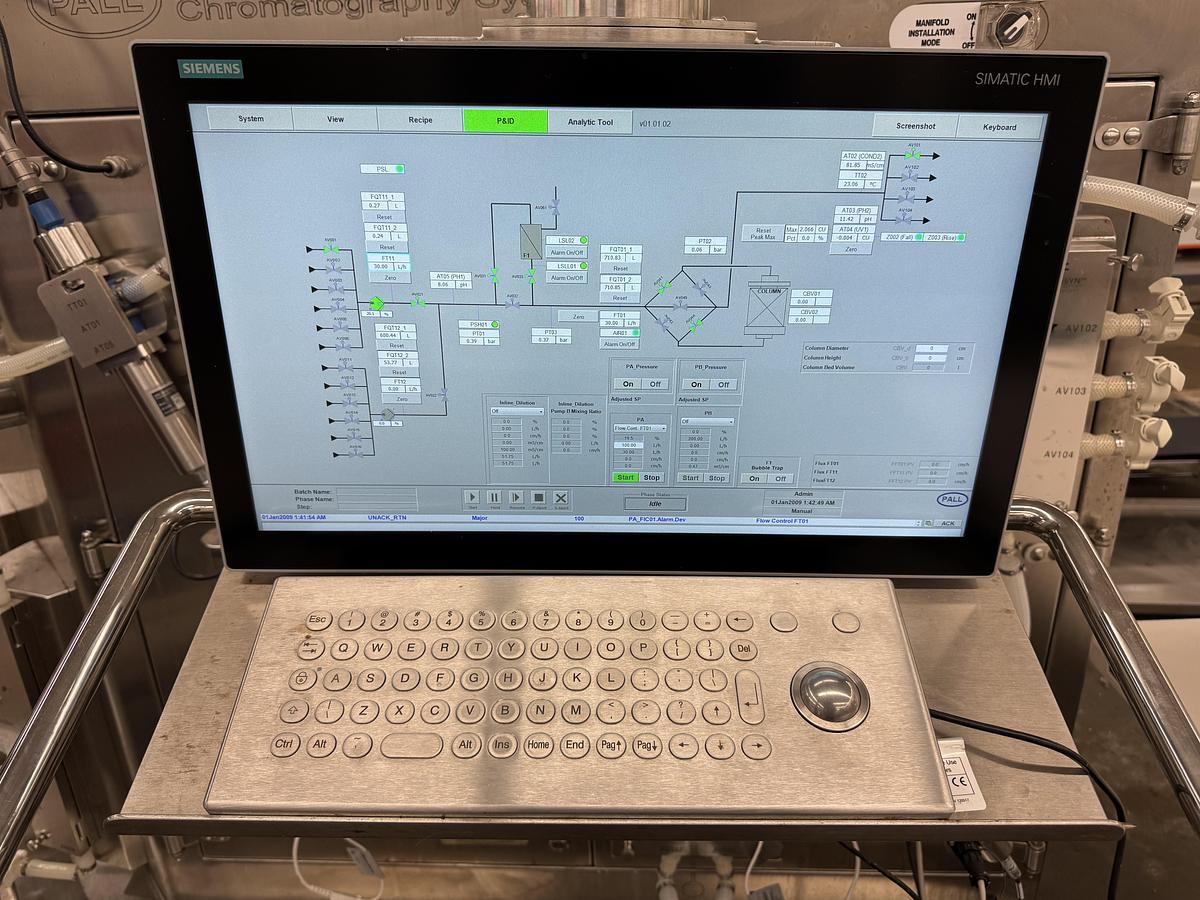 Used Pall Allegro Single-Use Chromatography System