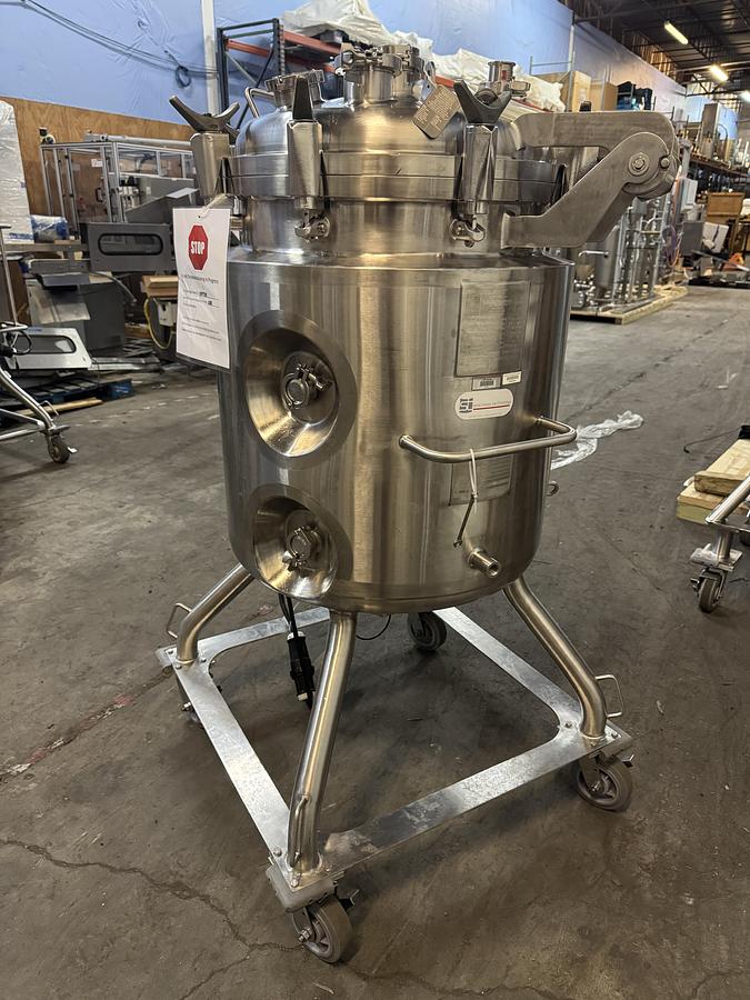 Used ABEC 200 Liter Jacketed Stainless Steel Mixing Tank