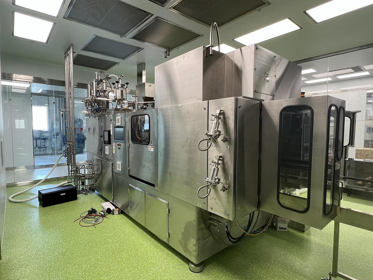 Used Weiler 640 Blow-Fill-Seal Machine for 1.5mL Vials