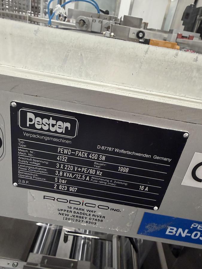 Used NJM Tablet/Capsule Automated Bottling Line