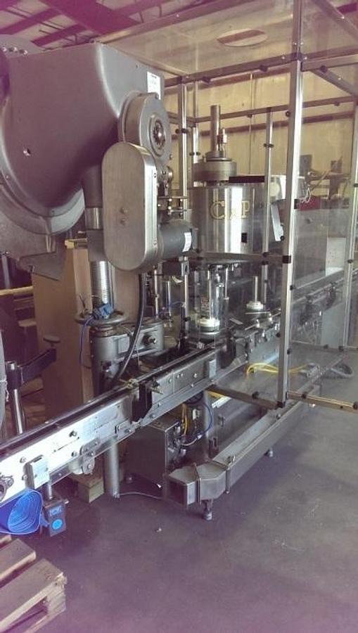 Used Consolidated Packaging Company Model C-4-F Rotary Capper