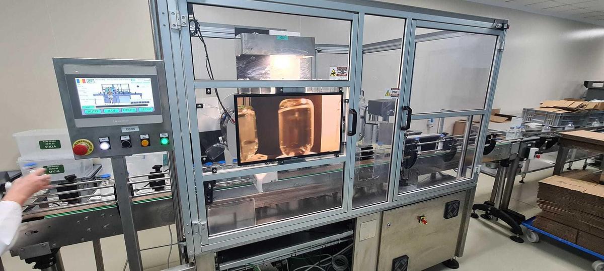 Used Glass Bottle Filling, Capping, & Terminal Sterilization Line for LVP