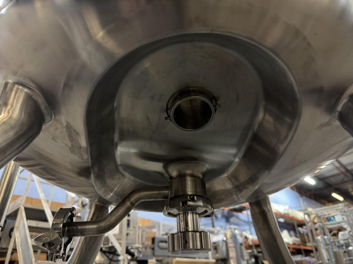 Used ABEC 200 Liter Jacketed Stainless Steel Mixing Tank