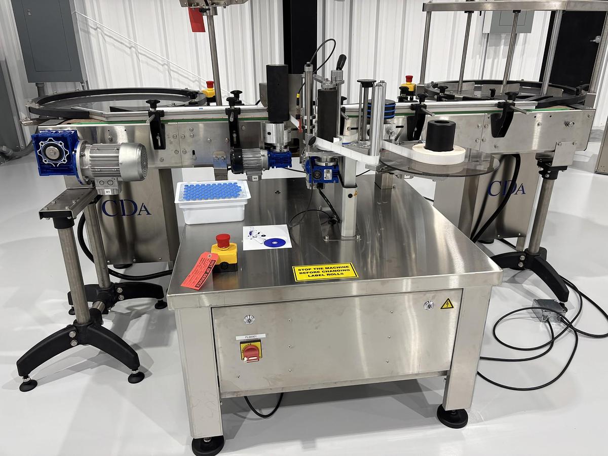 Used CDA Solo Vial Labeler