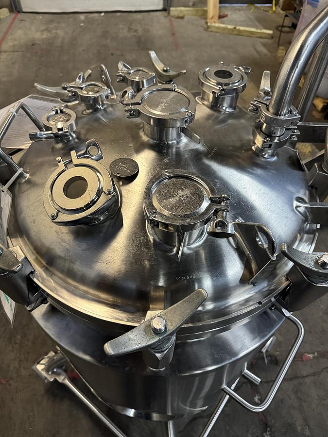 Used ABEC 200 Liter Jacketed Stainless Steel Mixing Tank