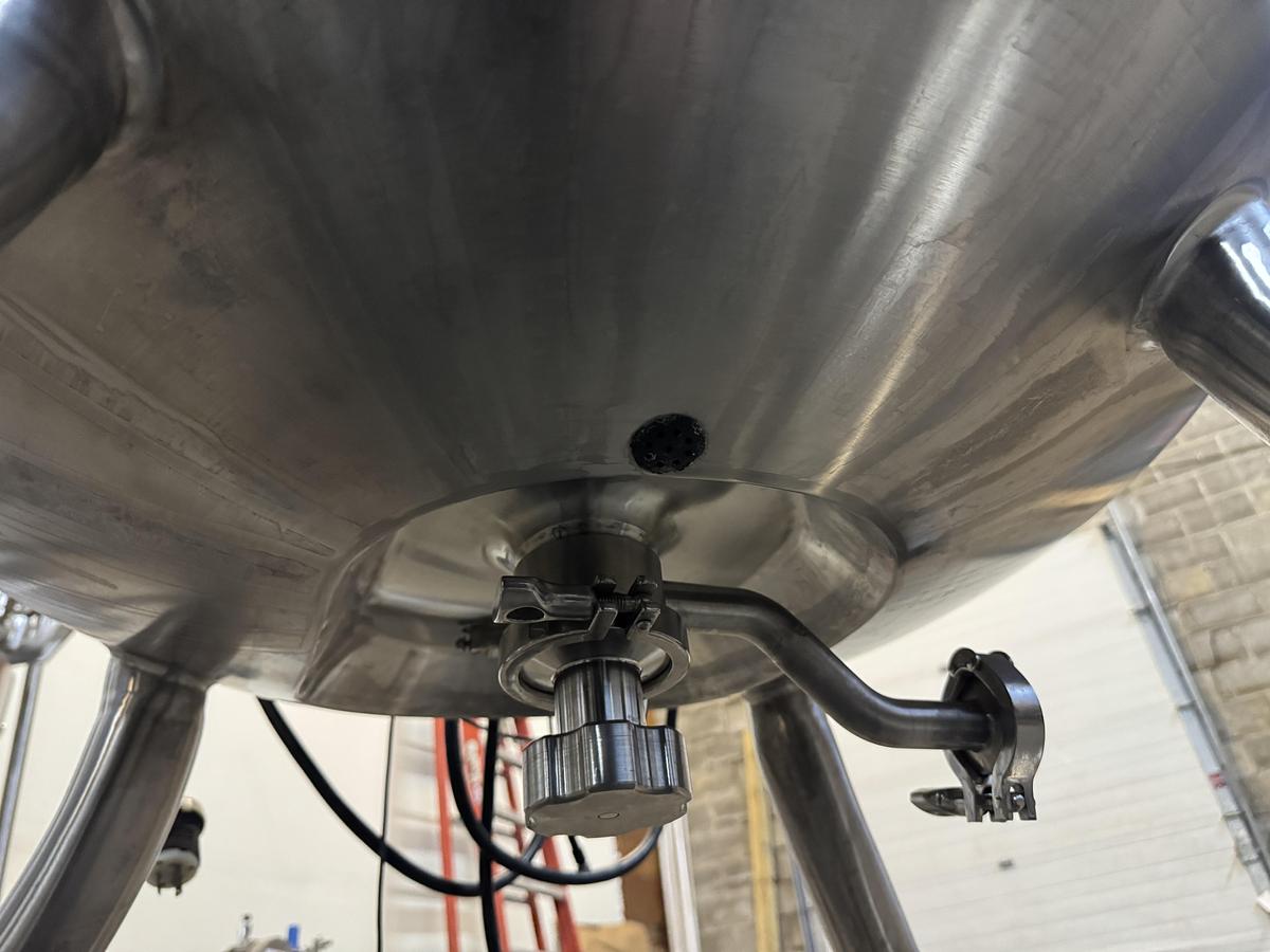 Used ABEC 200 Liter Jacketed Stainless Steel Mixing Tank