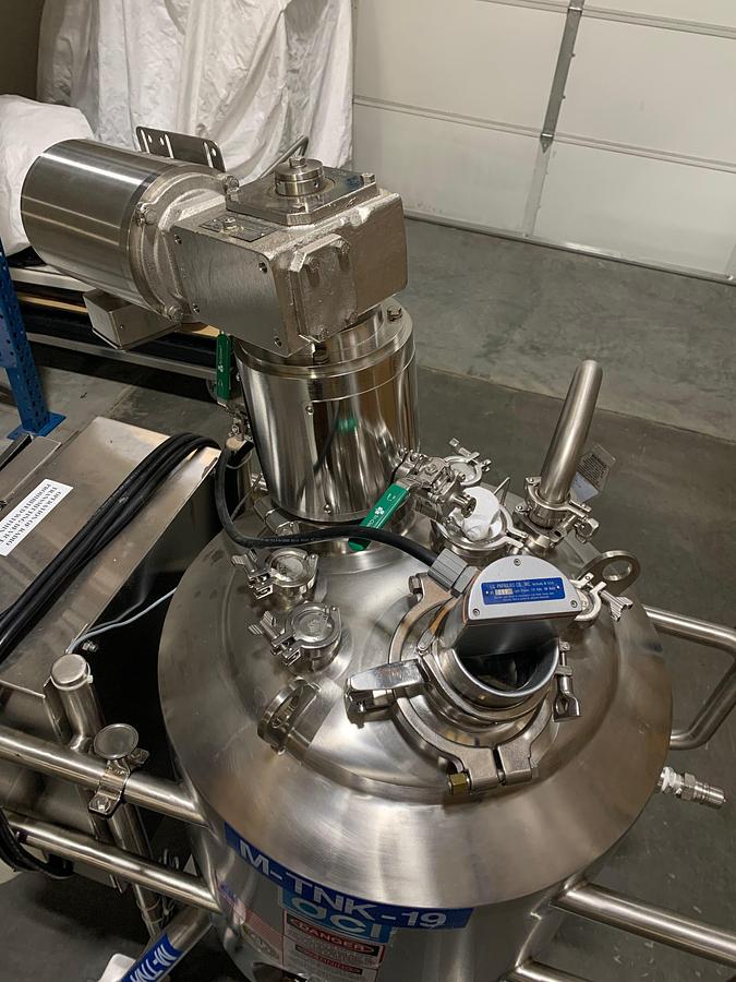 Used DCI 100L Jacketed Mobile Mixing Tank