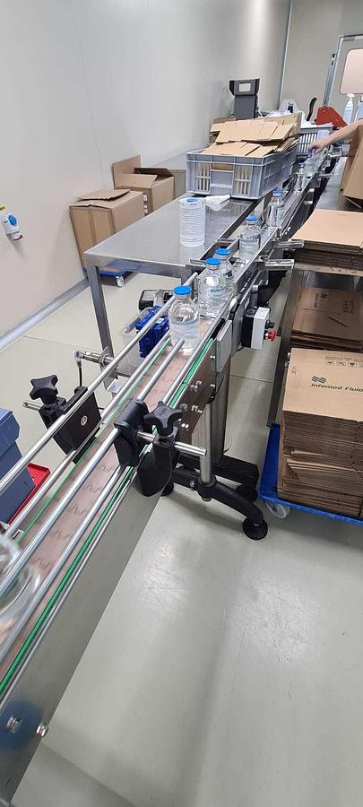 Used Glass Bottle Filling, Capping, & Terminal Sterilization Line for LVP