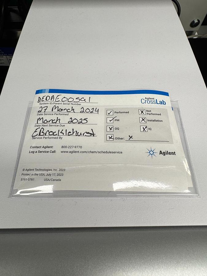 Used Agilent 2100 Bioanalyzer G2939B