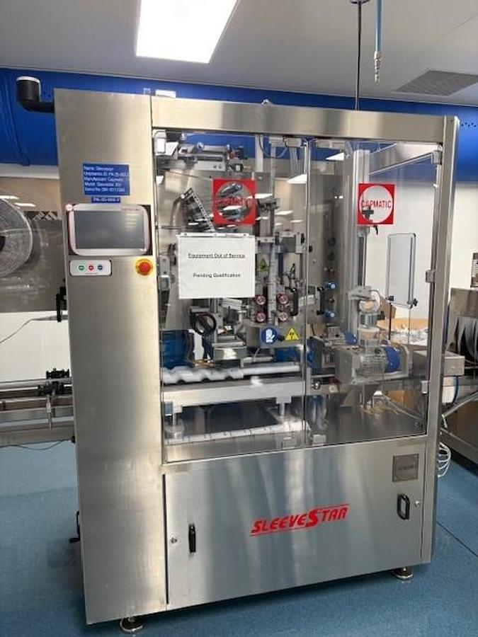 Used Capmatic Monoblock Bottle Filling and Capping Line 