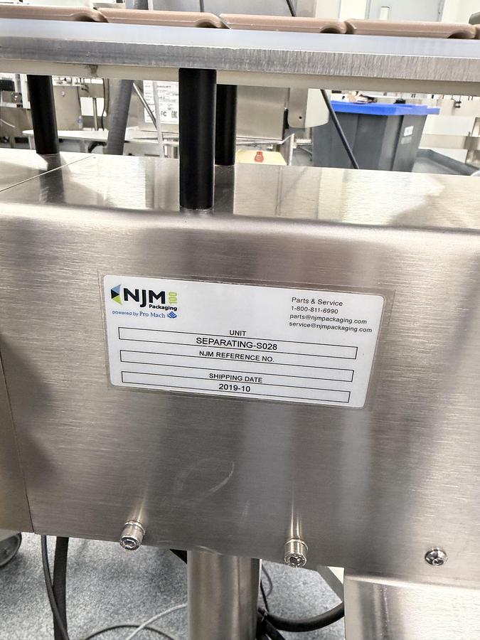 Used NJM Tablet/Capsule Automated Bottling Line