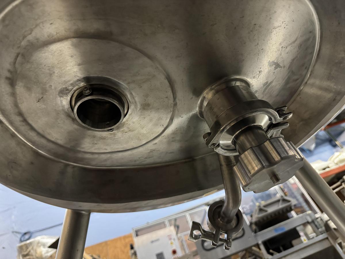 Used DCI 200 Liter Jacketed Stainless Steel Mixing Tank